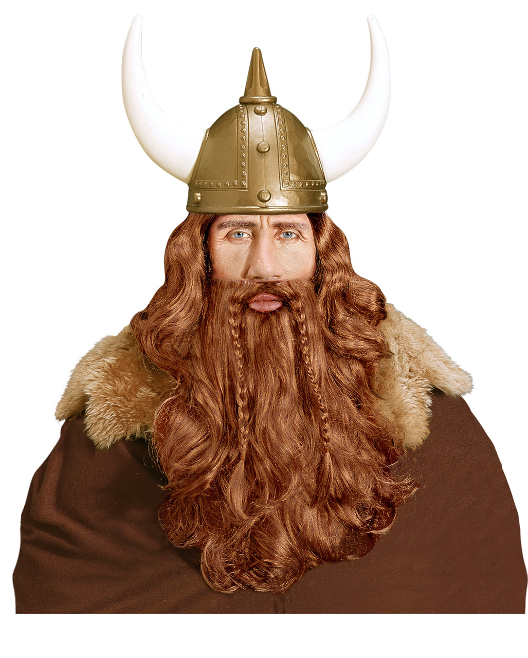 Parrucca E Barba Vichinga