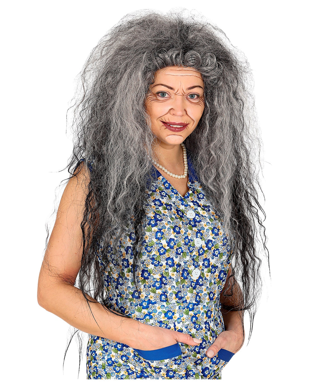 Wild Witches Wig Grey