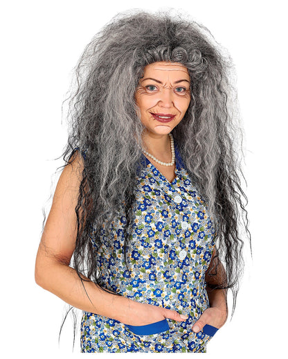 Wild Witches Wig Grey