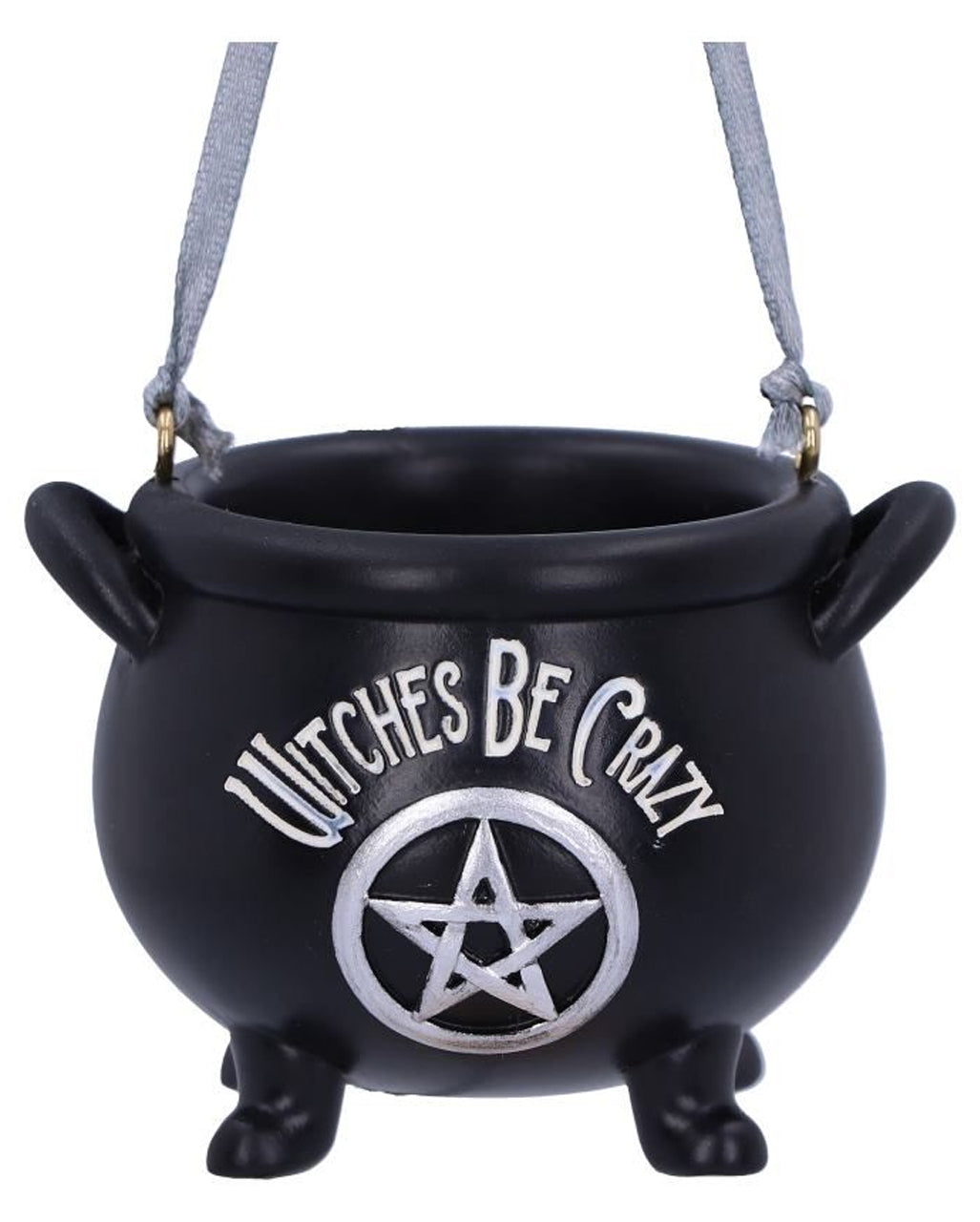 Hexen sind verrückt Hänge-Ornament 6cm