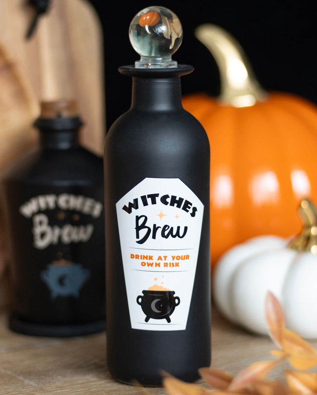Witches Brew Poison Bottle As Decoration 19cm