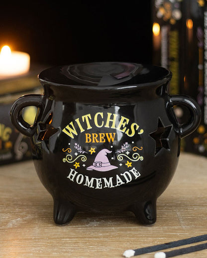 Witches Brew Hexenkessel Duftöl & Wachswärmer 10cm