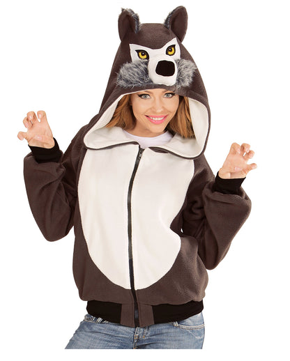 Wolf Kostüm Jacke