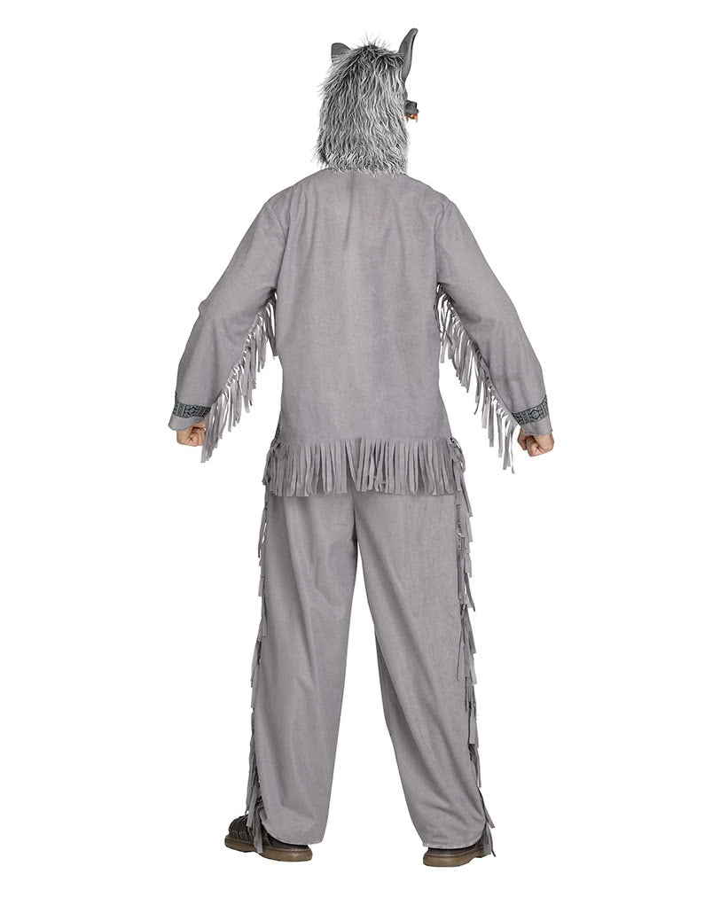 Wolfs Krieger Kostüm für Herren
