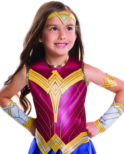 Wonder Woman Kinderkostüm 6-tlg.