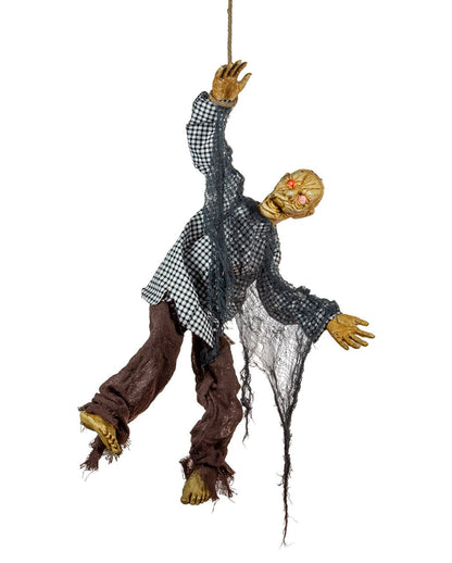 Zombie Wriggling On Rope With Light & Sound