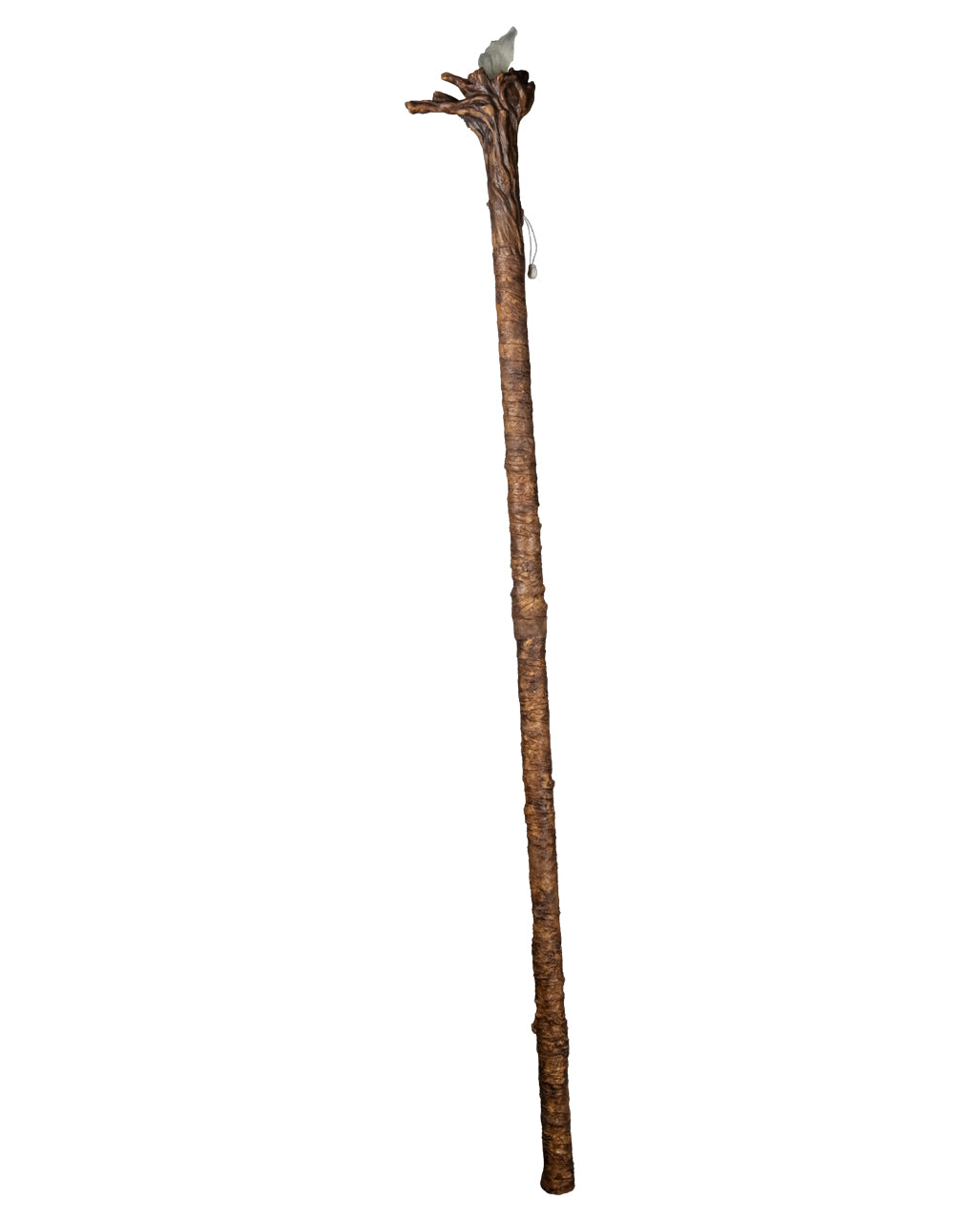 Magier Stab mit Leuchtkristall 170cm