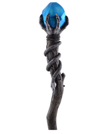 Zauberstab Serpenta mit Blauem Stein