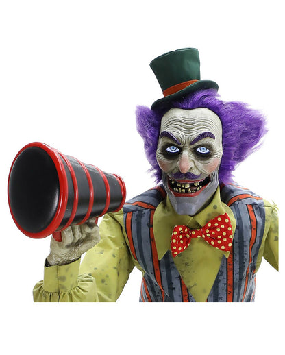 Circus Barker Halloween Animatronic 182cm