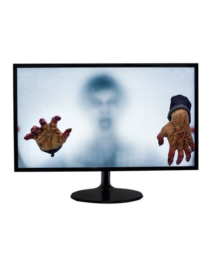 1 Paar Zombiehände mit Saugnapf