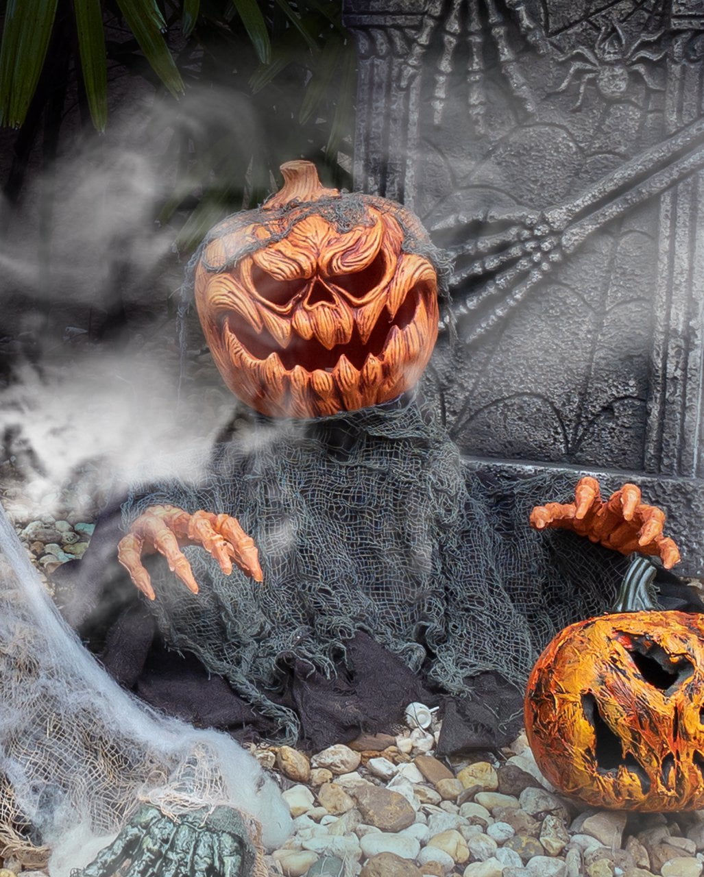 Zombie Pumpkin Groundbreaker Animatronic 50cm