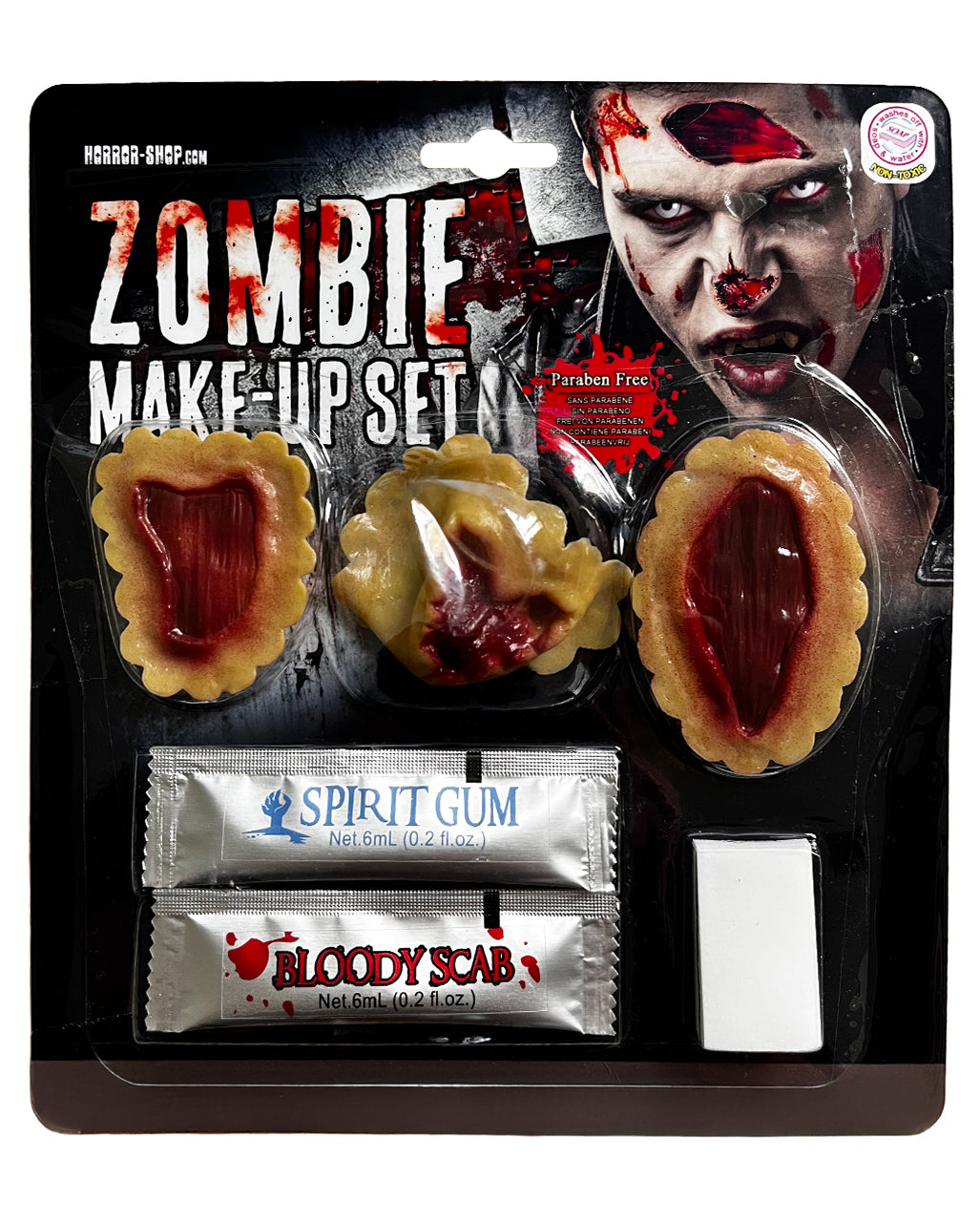 Set SFX Trucco Zombie 6 Pezzi