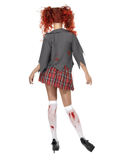 Zombie Schoolgirl Costume