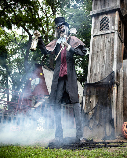 Zombie Totengräber Halloween Animatronic 260cm