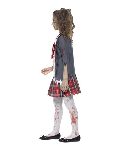 Blutige Zombie Schuluniform für Mädchen & Teens